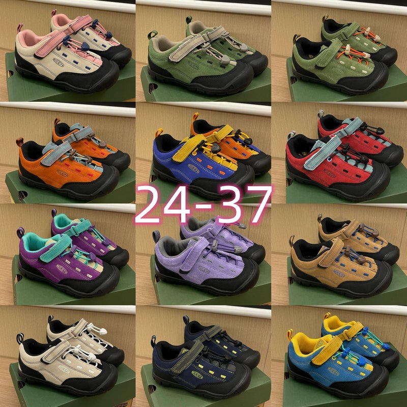 High Version Kidsren'S Foot-Covering Shoes Outdoor Hiking Sports Leisure Mountaineering Retro Running Shoes Family Non-Slip Wear-Resistant - Image 2