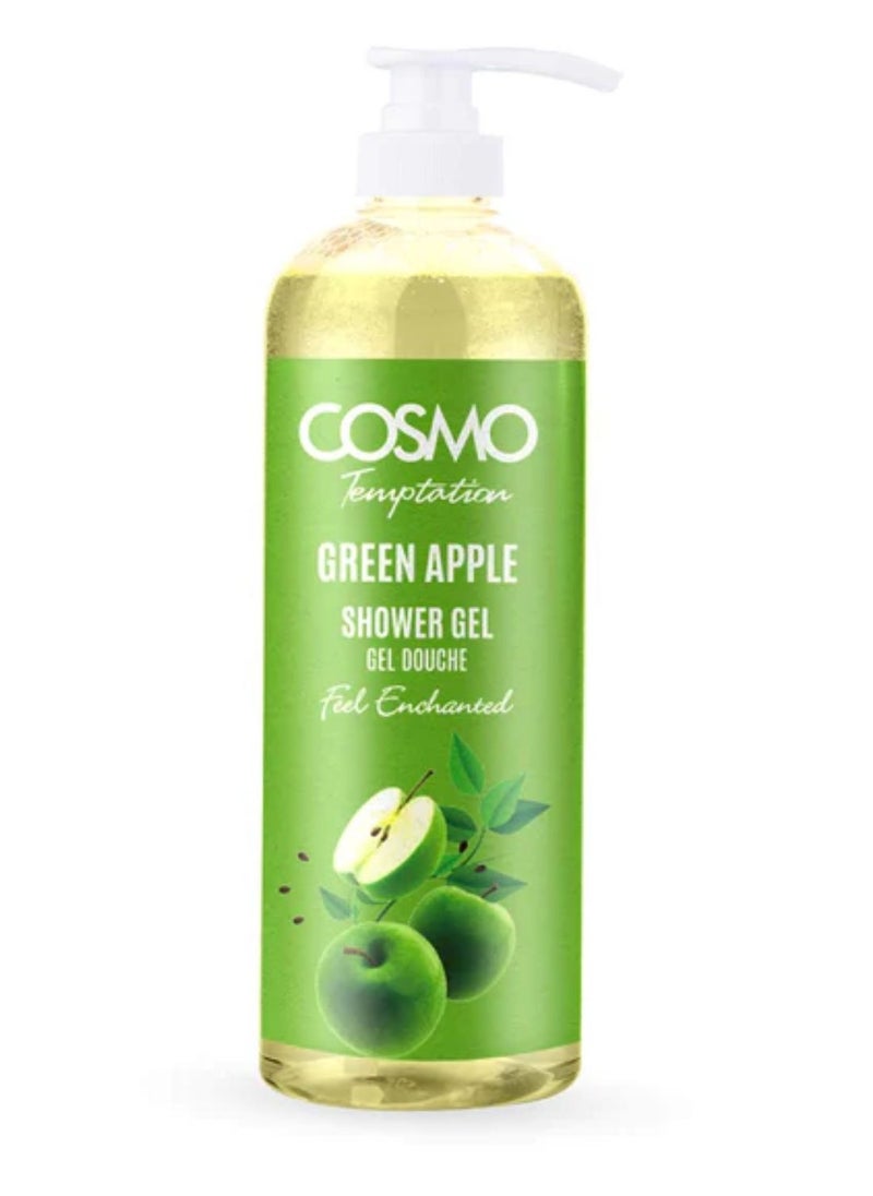 COSMO Green Apple Shower Gel 1000ml 