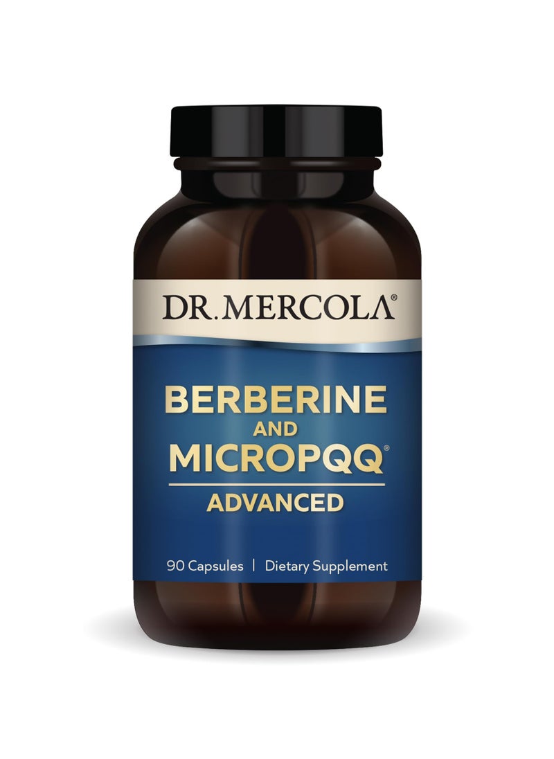 Dr. Mercola Berberine and micropqq advanced 90 capsules dietary supplement  - Image 1