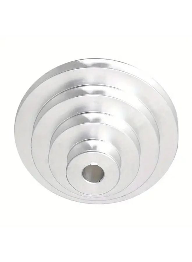 Variant 4 Step Aluminum V Belt Pagoda Pulley Smooth Metal Construction Durable Design - Image 4