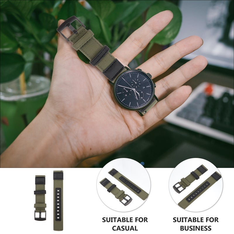 Nylon Watch Band for Sports, Quick Release Compatible with Gear S3 S2 Watches - Image 4
