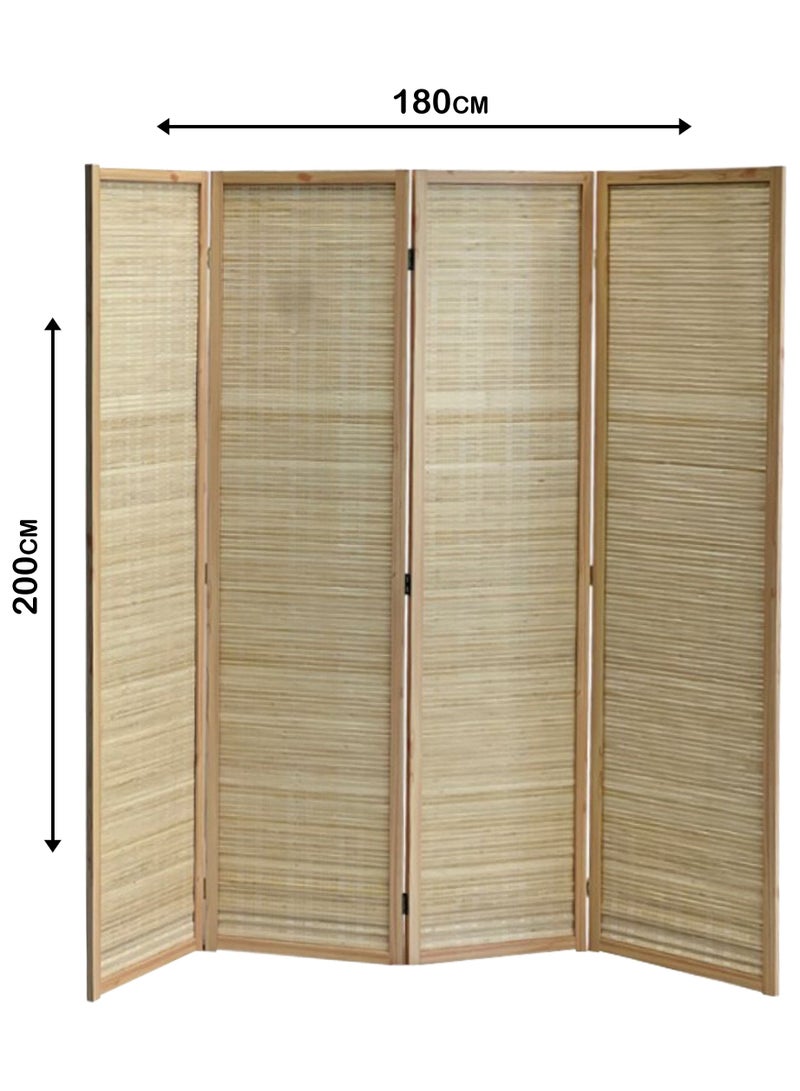 Living Room Divider Room Partition, Foldable Freestanding 180*200 CM - Image 5