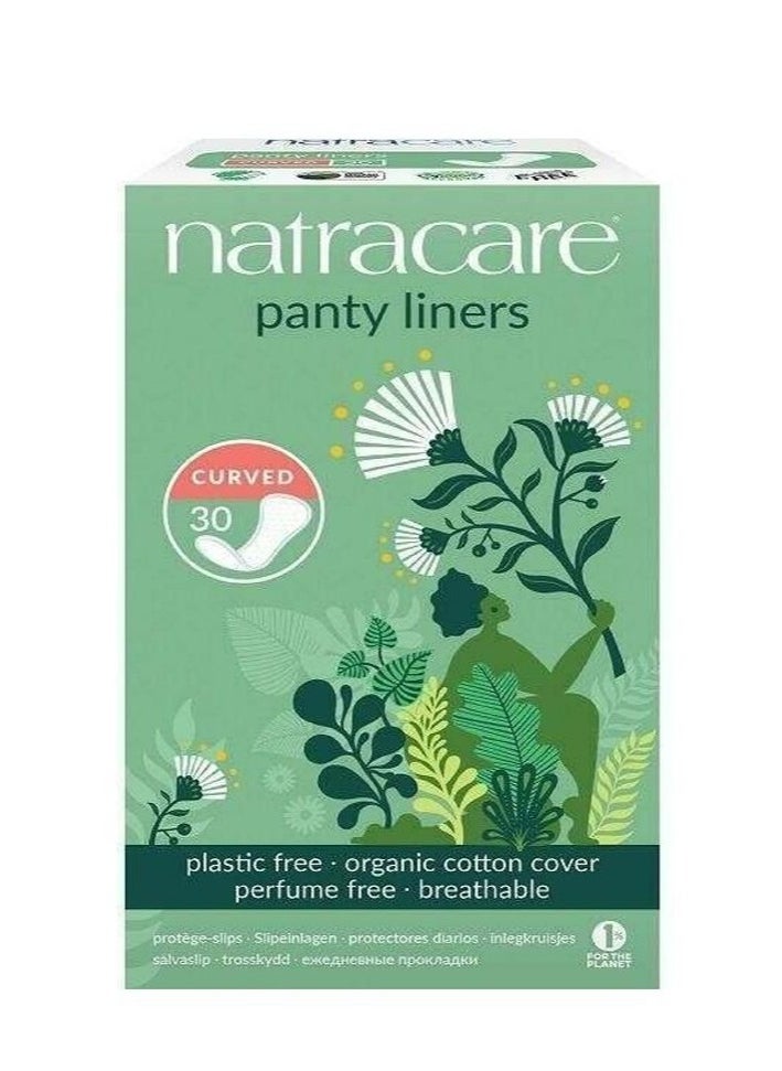 NATRACARE - Natracare Organic And Natural Curved Panty Liners - Image 1