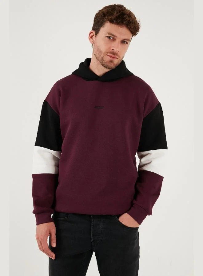 Buratti Buratti Cotton Relaxed Fit Hooded Furry Inside Soft Raised 2-Pack Sweat Men's SWEAT 5905299S2