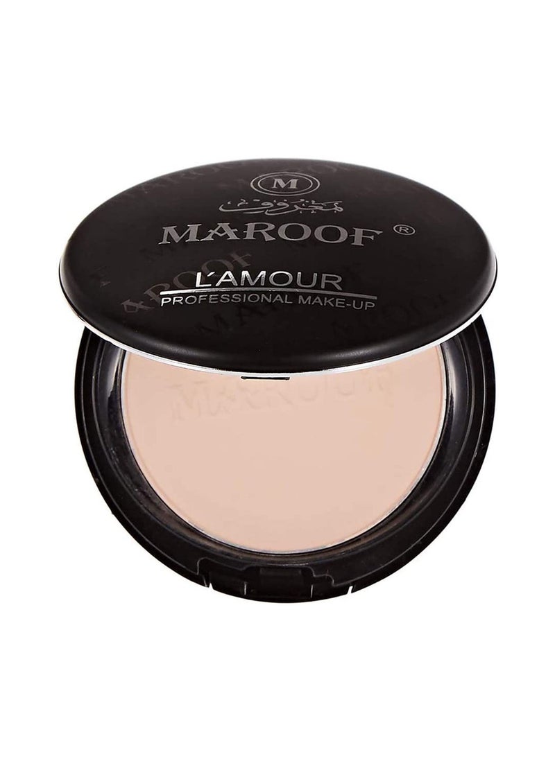MAROOF L'Amour Professional Makeup Pressed Powder 12g - Image 1