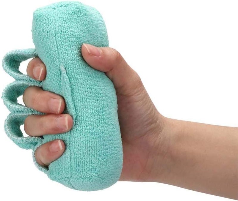 klarako Fingers Separation Pad Hand Grip Finger Seperator Anti-Bedsore Elder Finger Caring Accessory(Green) - Image 4