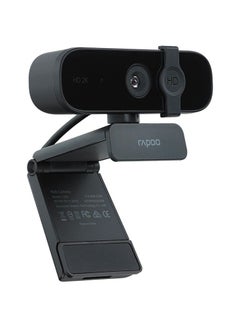 Generic Rapoo XW2K Webcam, 2560 x 1440 Pixels, USB 2.0, Black  - Image 1