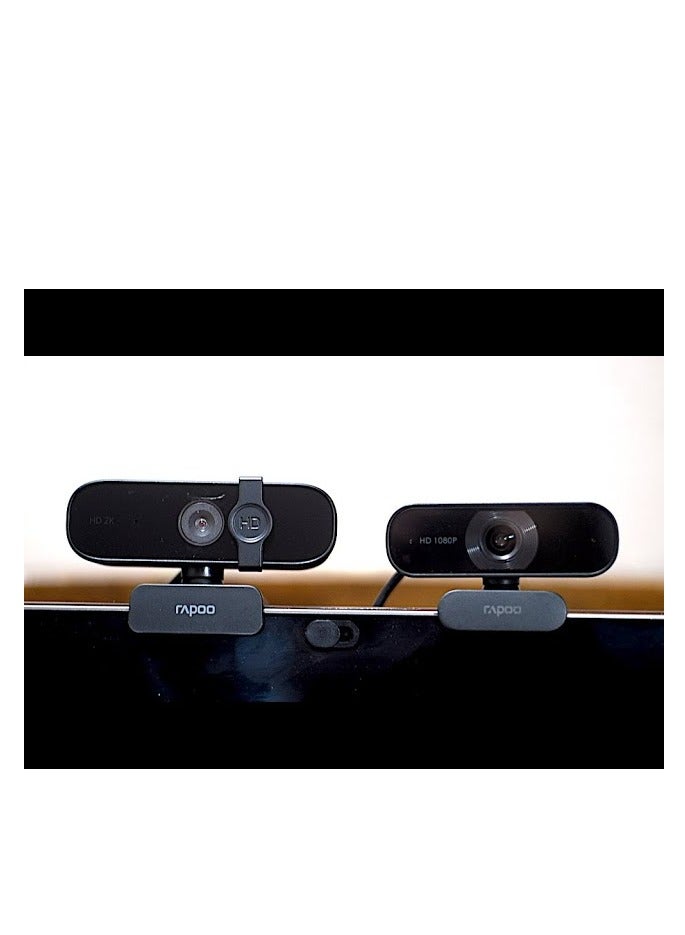 رابو، XW2K، كاميرا ويب، 2560 × 1440 بكسل، USB 2.0، أسود - Image 5