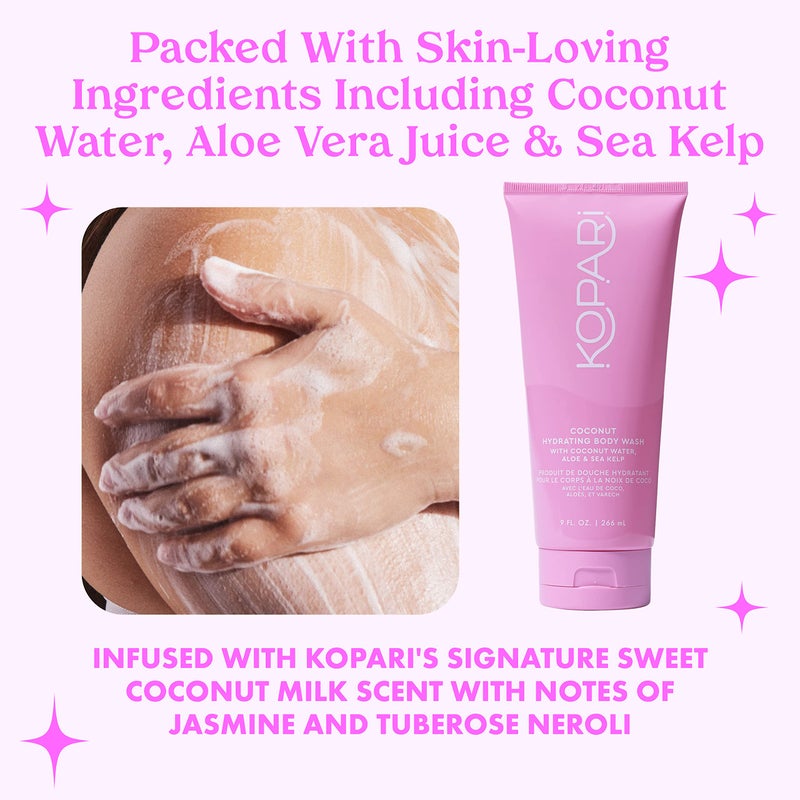 Kopari Hydrating Body Wash - Non-Toxic, Paraben Free, Gluten Free & Cruelty Free - Made with Organic Coconut Oil - 9 oz - Image 2