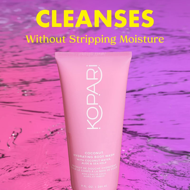 Kopari Hydrating Body Wash - Non-Toxic, Paraben Free, Gluten Free & Cruelty Free - Made with Organic Coconut Oil - 9 oz - Image 1