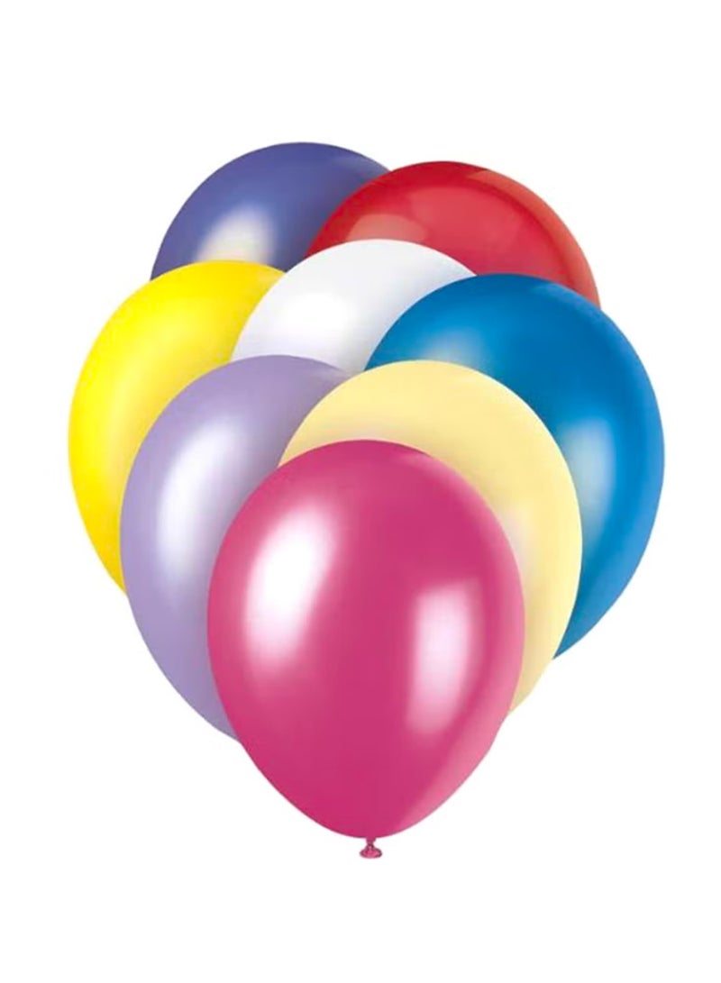 Papillon & Balloon 8 Piece Mix Color Balloon Set 25 Centimeter - Image 1