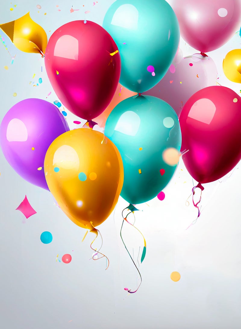 Papillon & Balloon 8 Piece Mix Color Balloon Set 25 Centimeter - Image 2