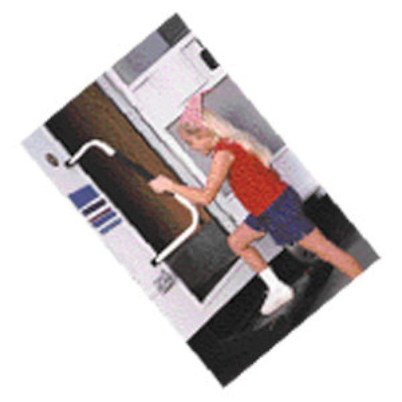 Topline Top Line FH3200 White Folding Grab Handle with Grip - Image 4