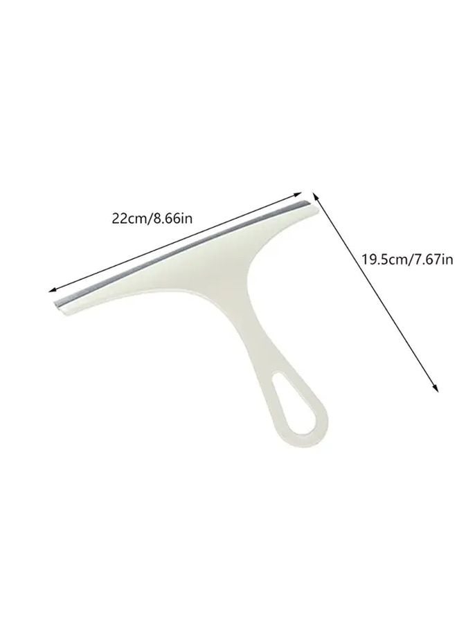 2pcs Light Green Heavy Duty Window And Glass Cleaner With Blade Holder - Image 1