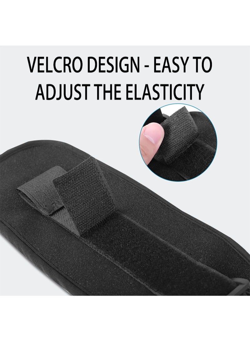 ايكانبو حزام تقييد المعصم، أدوات تقييد طبية للمرضى مع مشبك سريع الفك، حاملات أطراف السرير، أحزمة تقييد طبية لسرير المستشفى، أحزمة للمعصم، حامل الأطراف، أربطة حركة محدودة لليد أو الذراع (قطعتان) - Image 3