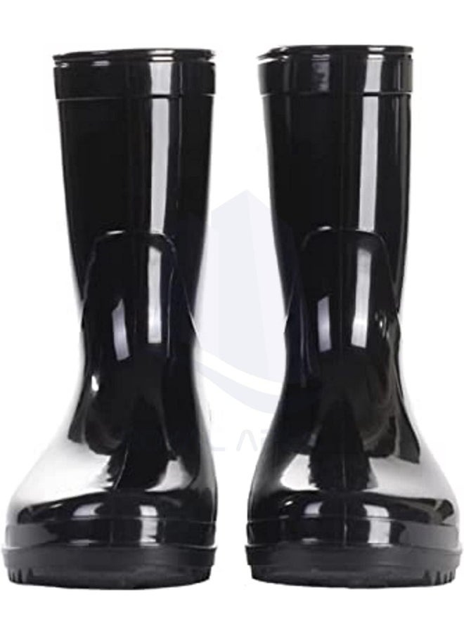 Royal Apex Royal Apex Safety Waterproof Gum Boots – Protective Anti-Skid Wear Resistant Industrial Shoes for Construction Site, Gardening etc (45)  - Image 2