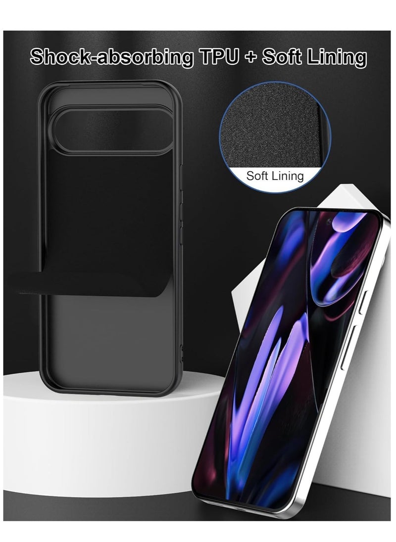 Houmt - Google Pixel 9 Pro XL Case Cover Liquid Silicone Anti-Fingerprint Shockproof Protective Case Anti-Scratch Anti-Drop Slim Cover for Pixel 9 Pro XL - Image 1
