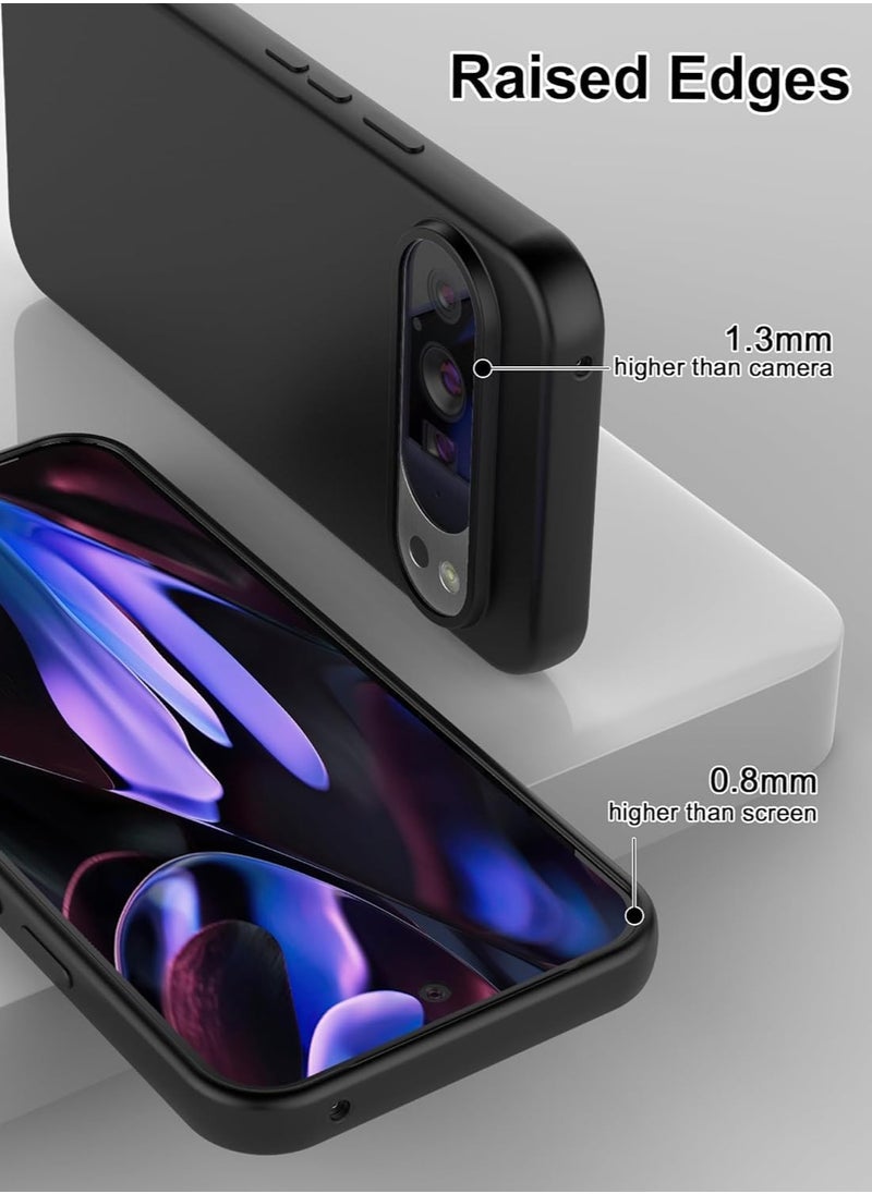 Houmt - Google Pixel 9 Pro XL Case Cover Liquid Silicone Anti-Fingerprint Shockproof Protective Case Anti-Scratch Anti-Drop Slim Cover for Pixel 9 Pro XL - Image 1