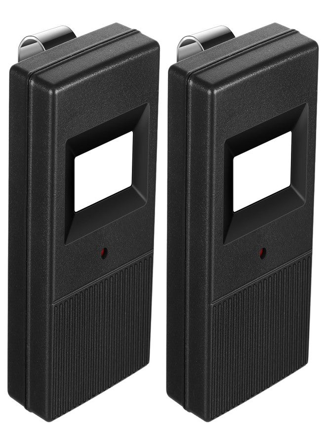 كينغدير جهاز تحكم عن بعد لباب المرآب من Kingdder مكون من قطعتين متوافق مع Linear Delta 3 DT DTA DTD DTC DNT00002A بمفتاح DIP 8 بتردد 310 ميجاهرتز مع سلسلة مفاتيح (أسود) - Image 1