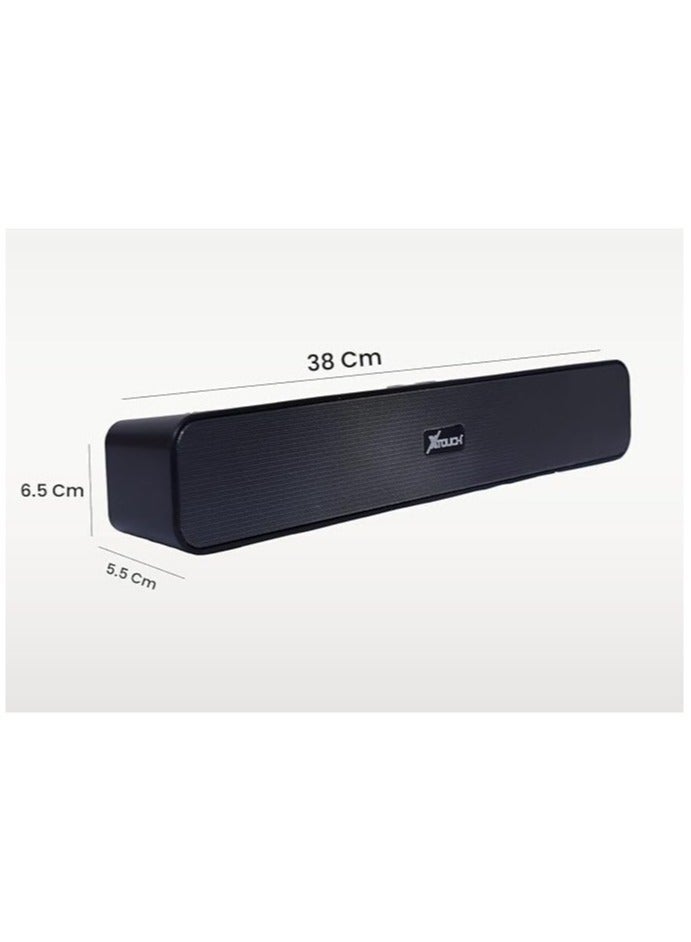 Xtouch Wireless Bluetooth Speaker Soundbar With Battery Upto 4 Hrs Playtime USB Port SD Card Supported Tower Bluetooth Speaker - Image 2