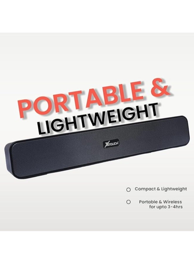 Xtouch Wireless Bluetooth Speaker Soundbar With Battery Upto 4 Hrs Playtime USB Port SD Card Supported Tower Bluetooth Speaker - Image 5