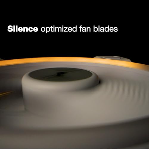 be quiet! Light Wings White 120mm PWM Triple Pack High Speed Premium ARGB Low Noise Cooling Fan | 4-Pin | BL101 - Image 5