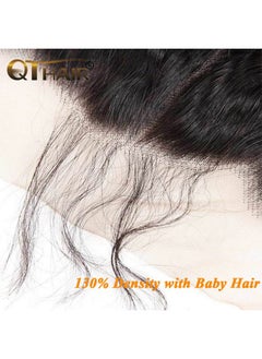 QTHAIR Thair 12A Deep Wave Human Hair Lace Frontal(18" 13X4 Frontal)Hd Transparent Color Lace Ear To Ear Lace Frontal 150% Density Human Hair Lace Frontal For Wigs Pre Plucked Natural Hairline With Baby Hair  - Image 5