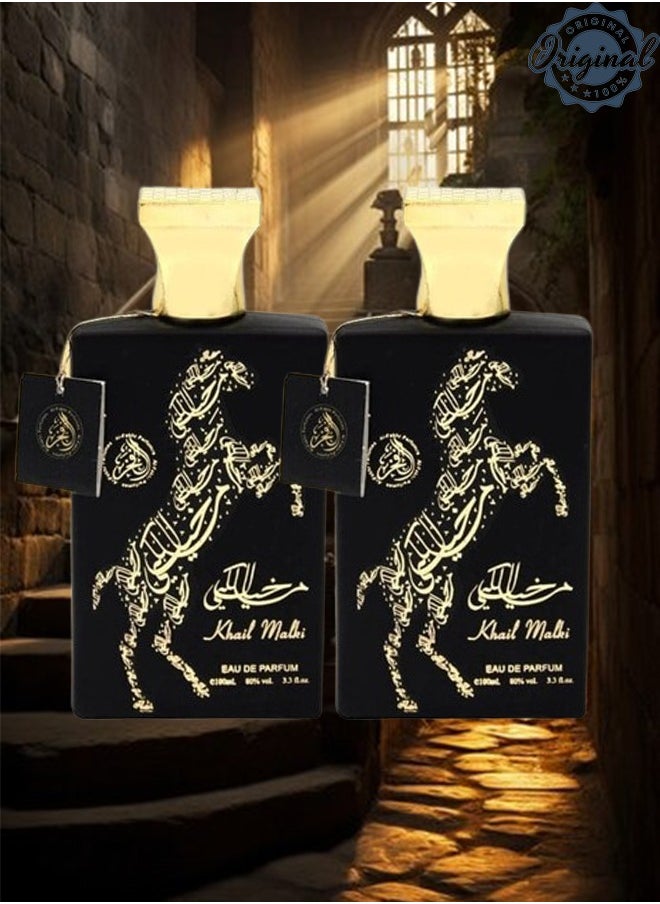 ملكي 2 قطع عطر خيل ملكي 100 مل  - Image 1