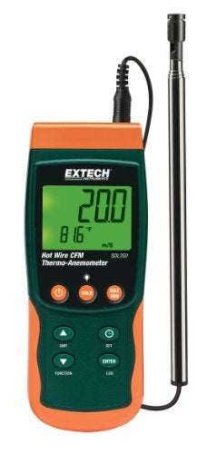Extech SDL350 Hot Wire Thermo-Anemometer and Datalogger - Image 1