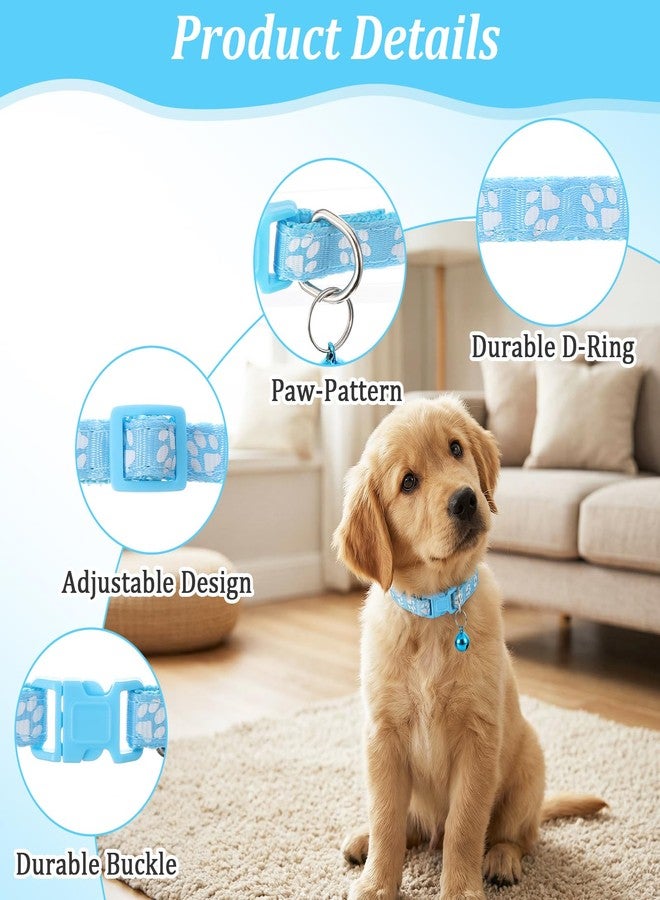 Tyqour 12 Pack Small Puppy Collar Puppy Collars for Litter Small Dog Collars Thin Dog Collar Small Adjustable Pet Collar for Newborn Litter Pets (18-30cm) - Image 3