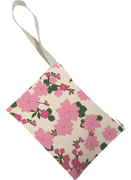 BEAM Unisex Clover Patterned Portfolio Clutch Bag 