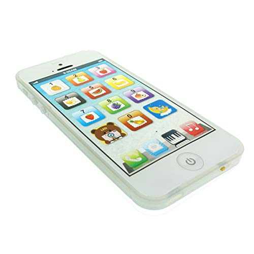 YOYOSTORE 1pc White Or Black Mobile Toy Phone Kid Baby Music Touch Learning Study English - Image 4