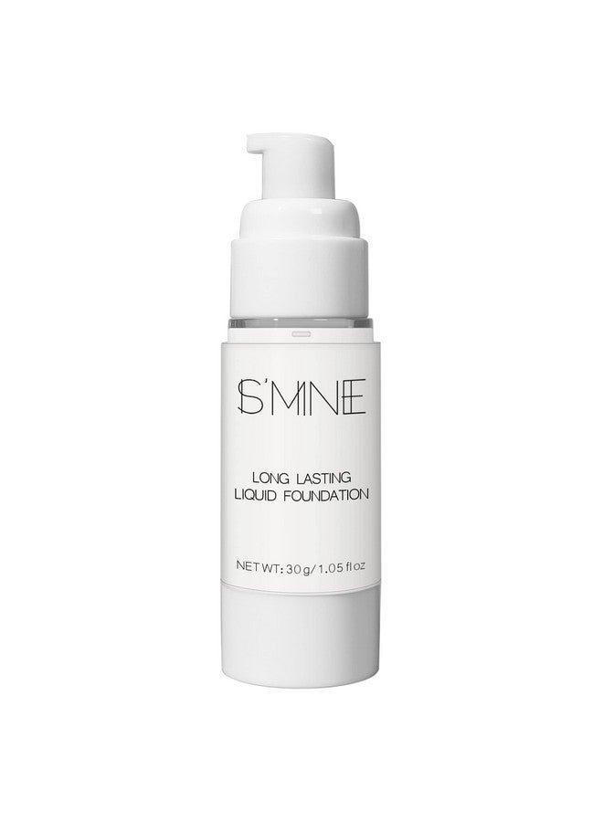 IS'MINE White Liquid Foundation Makeup Matte Flawless Finish Foundation Vegan & Cruelty Free (1.05 Fl Oz 041) - Image 3