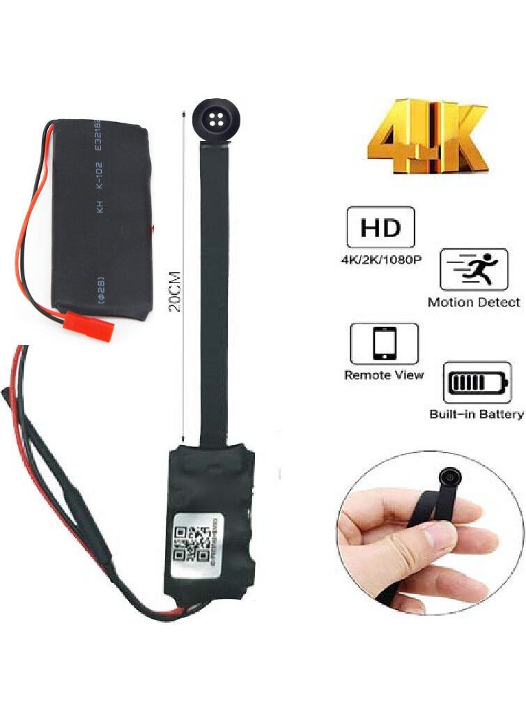 Wificam - Button Camera Micro Remote Monitorable 1080P HD Wifi Security Camera - Image 1