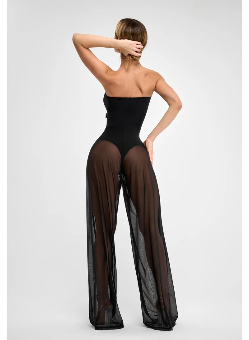 Bona Fide Rich Black Rich Gym Jumpsuit for Women | Best Price UAE