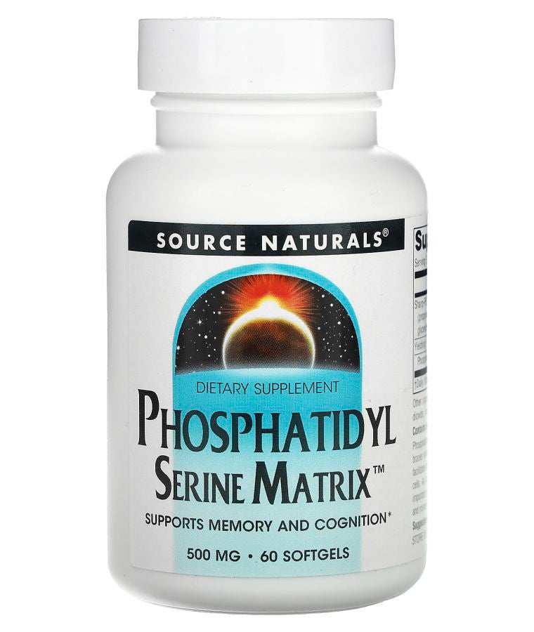 Phosphatidyl Serine Matrix 500 mg 60 Softgels