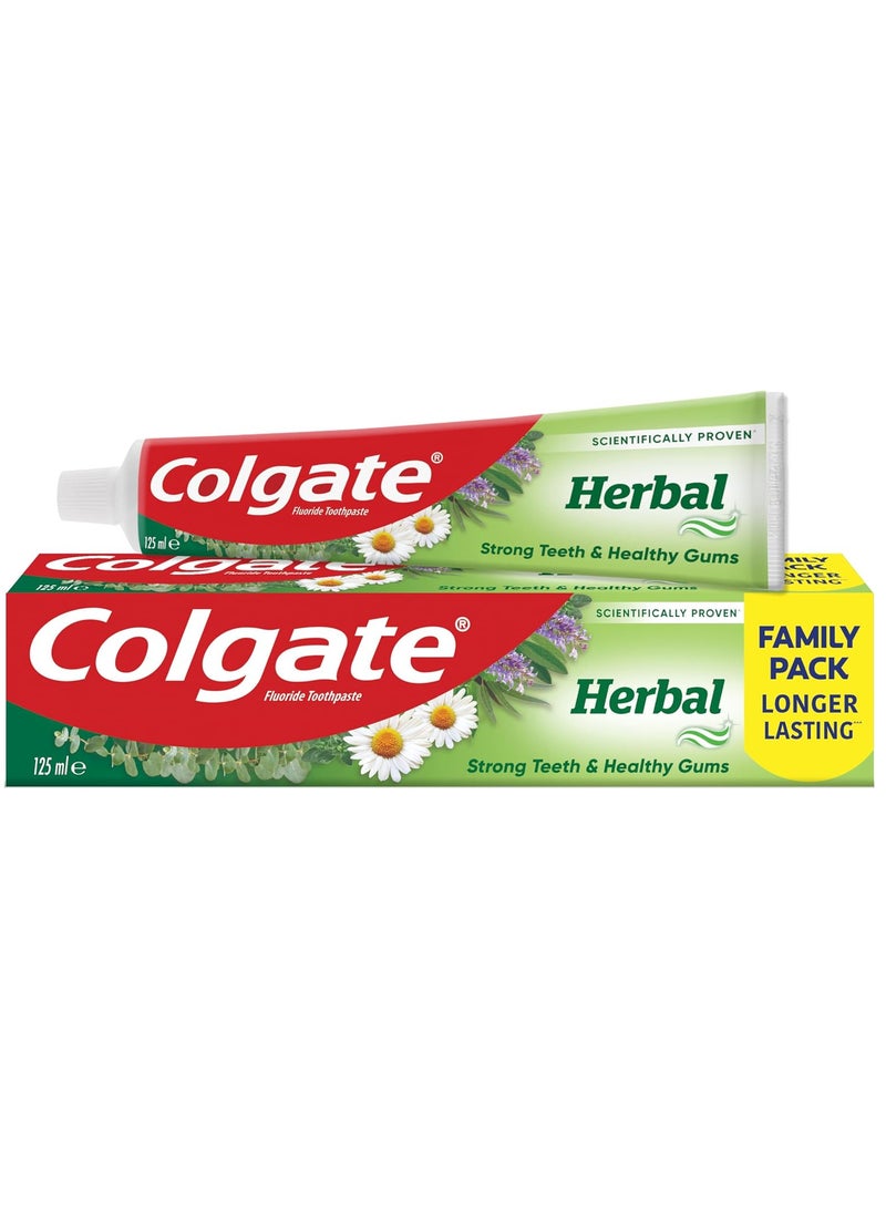Colgate Pack Of 2 Colgate Herbal Toothpaste 125 Ml - Image 2