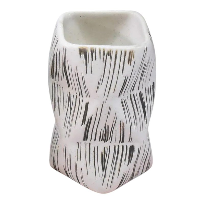 Kookee Ceramic Tumbler Holder – Stylish & Durable Bathroom Organizer (1 Piece) White (08901-TM) - Image 1