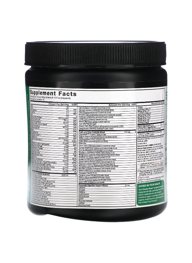 Force Factor Force Factor, Smarter Greens, Daily Wellness Powder, Naturally Unflavored, 10.2 oz (288 g)  - Image 2