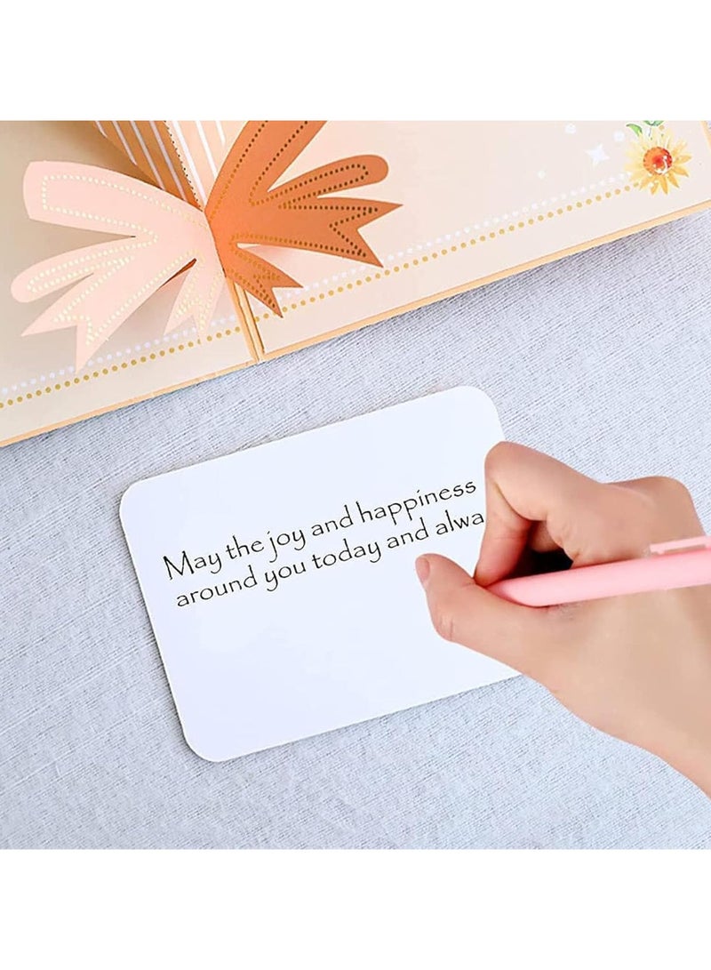 general 3D cards, thank you for everything, handmade cards, pop up cards with envelopes, sunflower bouquet pop up cards for birthdays, anniversaries and all occasions! - Image 5