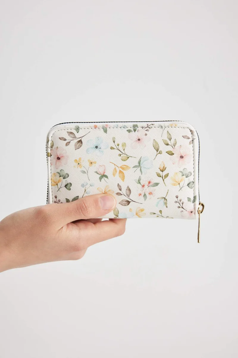 Defacto  Woman Faux Leather Wallet for Women | Best Price UAE