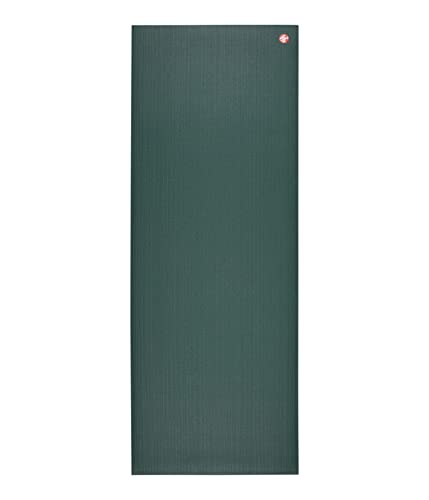 Manduka حصيرة يوجا ماندوكا برو – حصيرة سميكة 6 مم، صديقة للبيئة، معتمدة من أوكو-تيكس، وسادة كثيفة للغاية للدعم والثبات في اليوغا، والبيلاتس، وصالة الألعاب الرياضية وأي لياقة عامة، أسود حكيم، 85" × 26" - Image 4