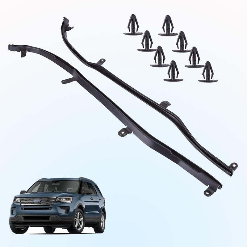 NiLooki Door Weatherstrip Seal RH LH Pair Compatible with Ford Explorer Sport 20112019 Driver Side Passenger Side Weather Strip Replace BB5Z7825324B BB5Z7825325B - Image 2