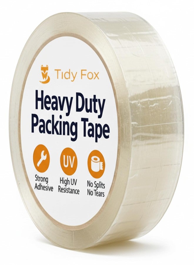 Tidy Fox Cello Tape / 2 Inch x 65 mtr/Pack of 1 / Strong Transparent Packing Tape for Cartons, Shipping & E-Commerce Packaging - Image 1