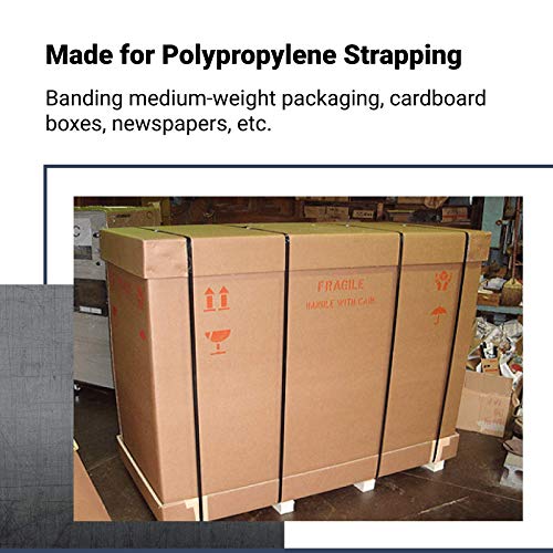 IDL Packaging C-3005 Heavy-Duty Sealer & Crimper for 5/8” Polypropylene (PP) Strapping - Heat-Treated Durable Tool with Ergonomic Design - Long Handles Mean Less Effort in Closing The Seal - Image 5