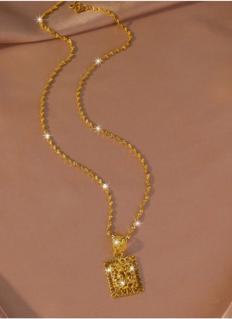 GOLDMAX 21k Gold Plated Necklace For Women  - Image 2