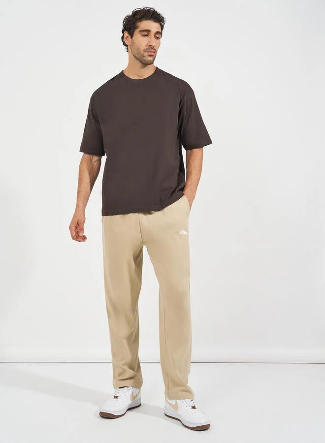 Styli Minimal Print Relaxed Fit Interlock Joggers