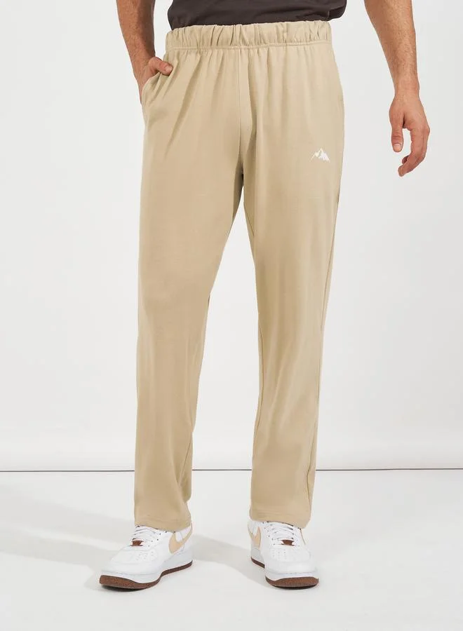 Styli Minimal Print Relaxed Fit Interlock Joggers