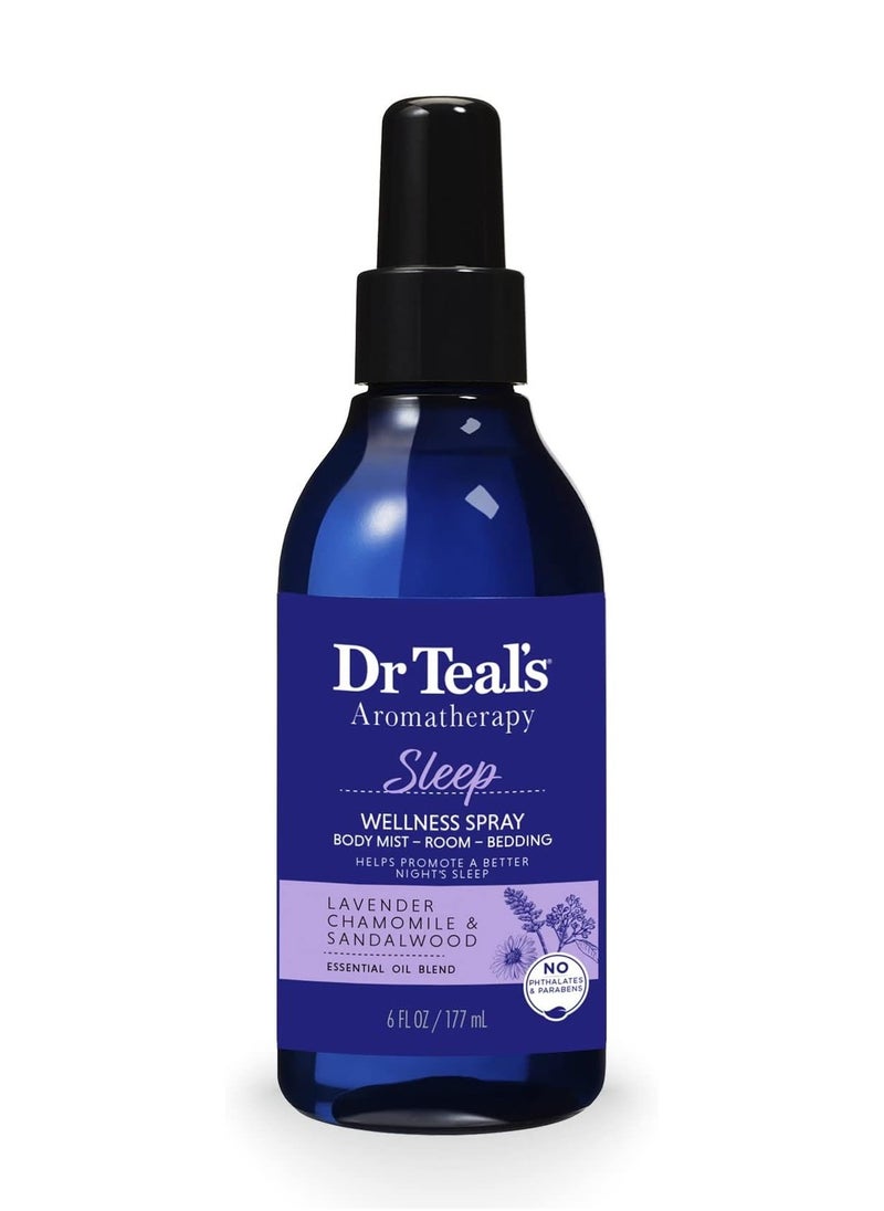 Dr Teal's Dr Teal's Sleep Spray – 177ml, Lavender, Chamomile & Sandalwood Blend  - Image 1