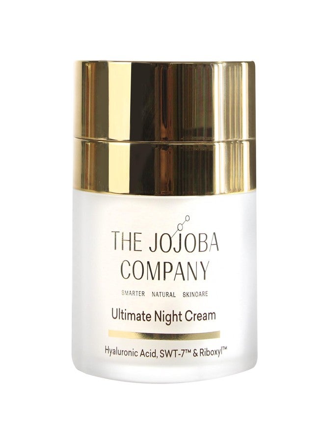 Jojoba Ultimate Night Cream - Anti-Aging Moisturizer for Wrinkles, Fine Lines & Regeneration - Hydrating Night Cream for All Skin Types - Enhances Texture & Tone - 50ml - Image 1